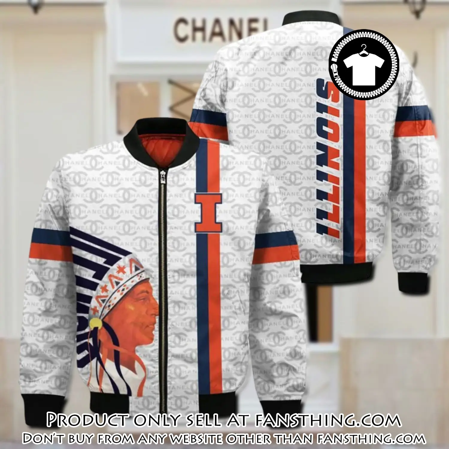 Chanel nba illinois jacket luxury clothing clothes outfit for men fst5010004